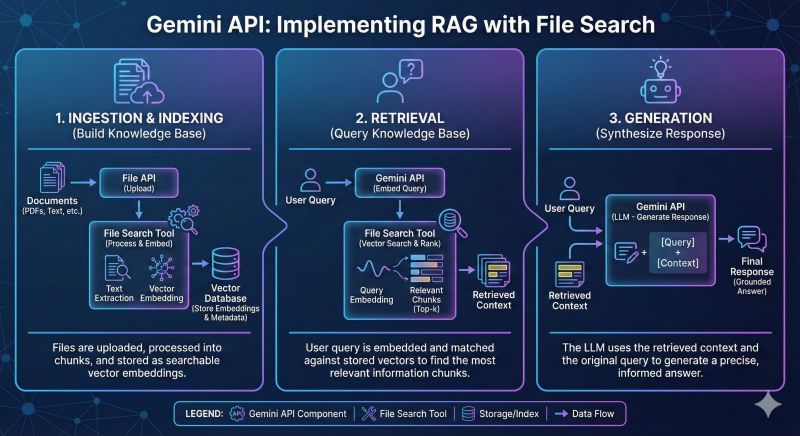 Writing RAG Without the Vector DB Headache? Try Gemini API File Processing
